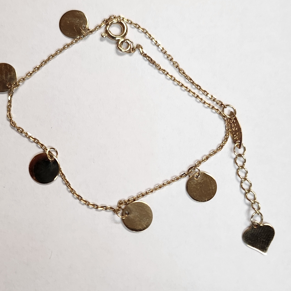 Gold Charm Bracelet